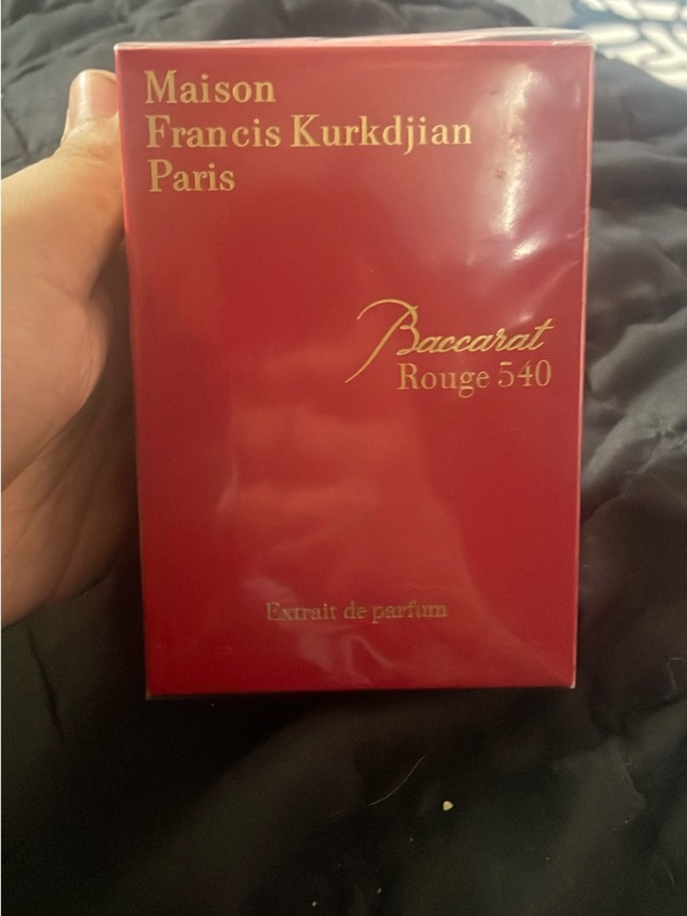 Maison Francis Kurkdjian Baccarat Rouge 540 Extrait - Red with Gold Accents - Picture 2 of 7